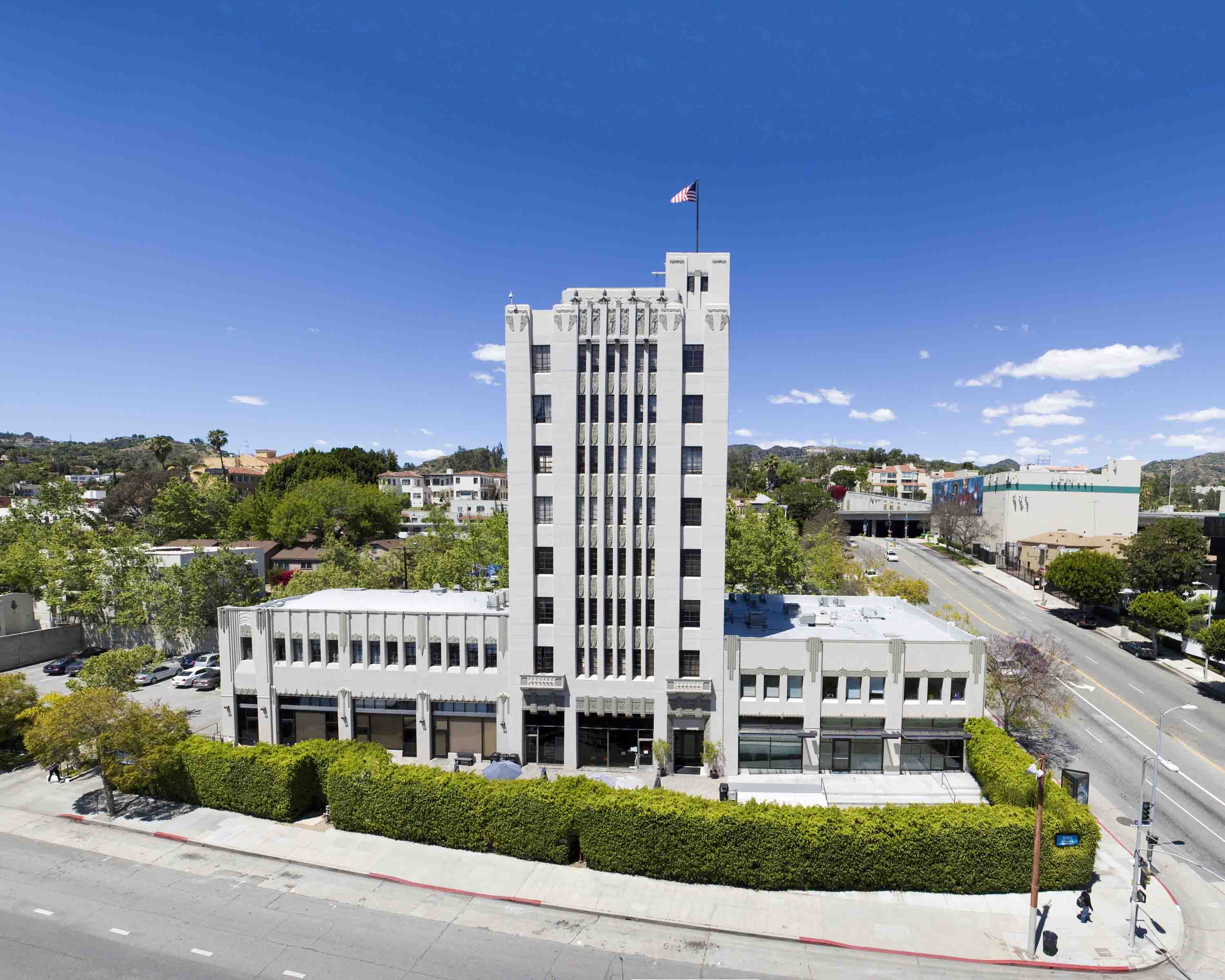 white university during daytime