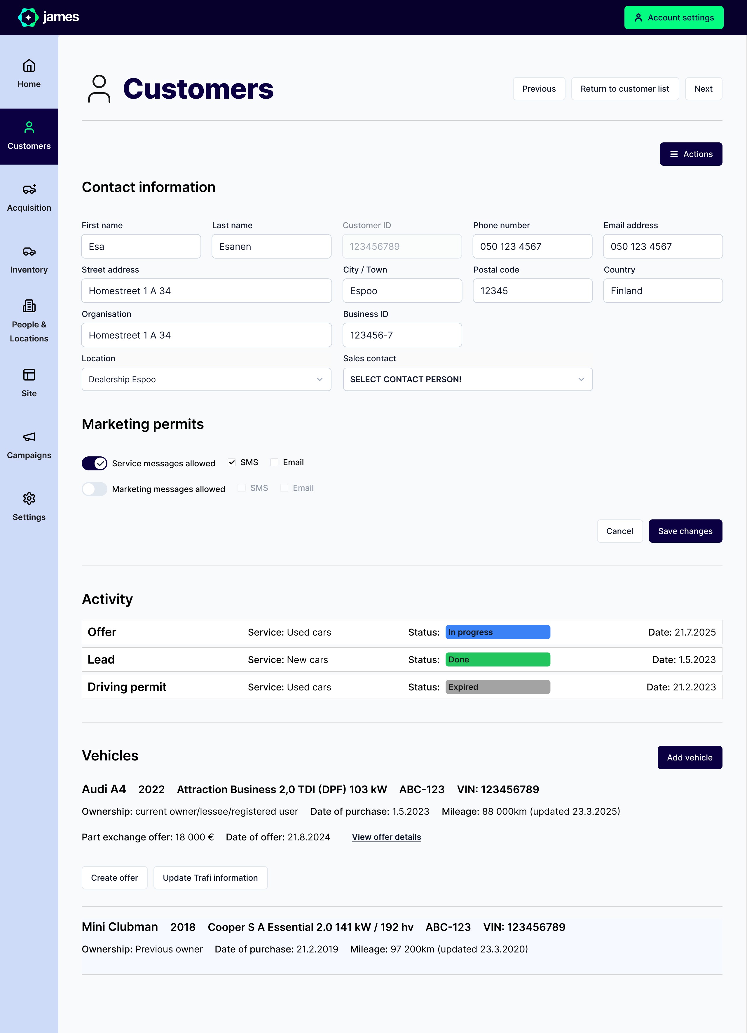 CRM-Asiakas-ja-liididata