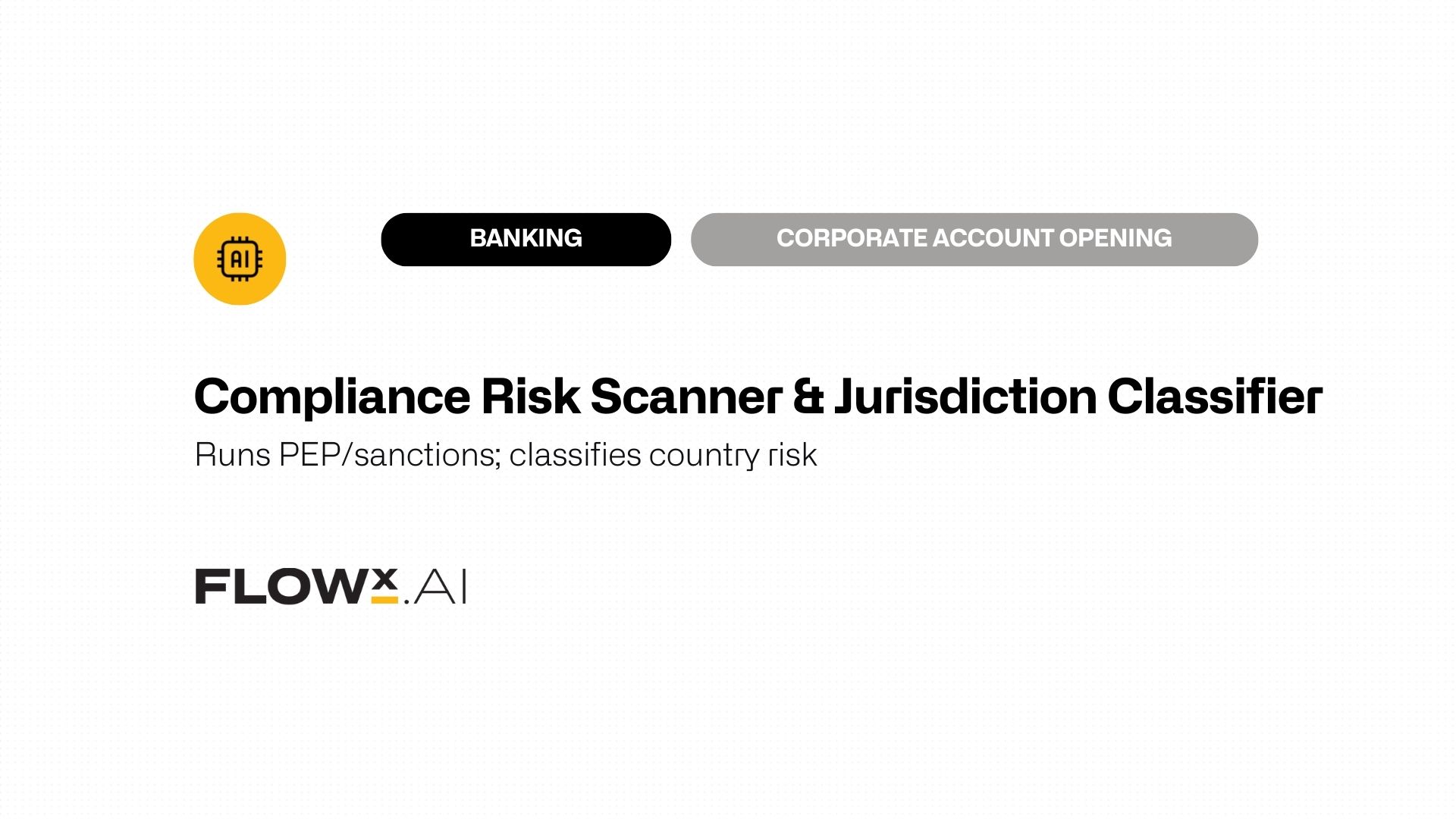 Compliance Risk Scanner & Jurisdiction Classifier