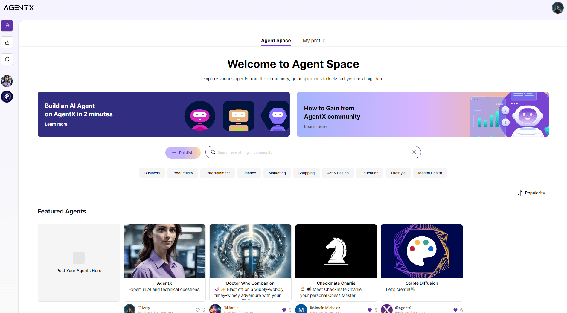 AgentX AI Agent
