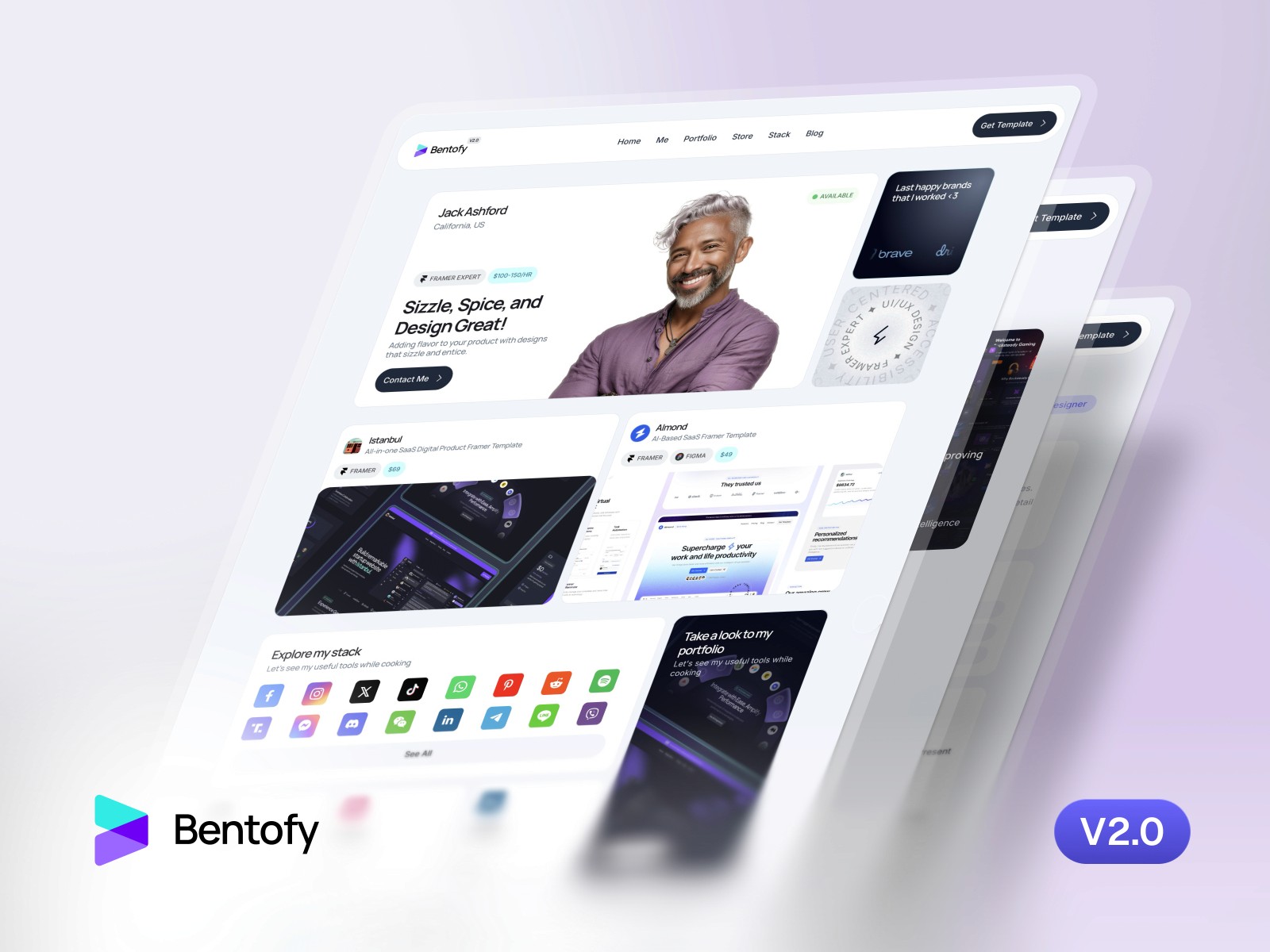 Bentofy — 极简专业创意机构官网设计灵感