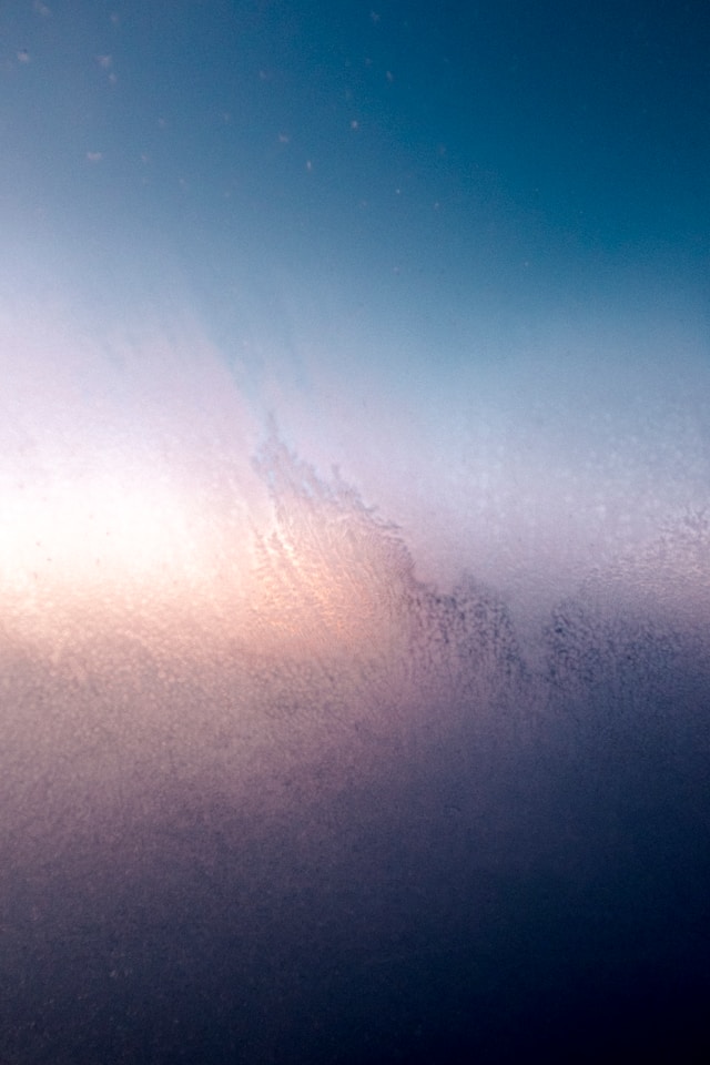 water droplets on glass panel