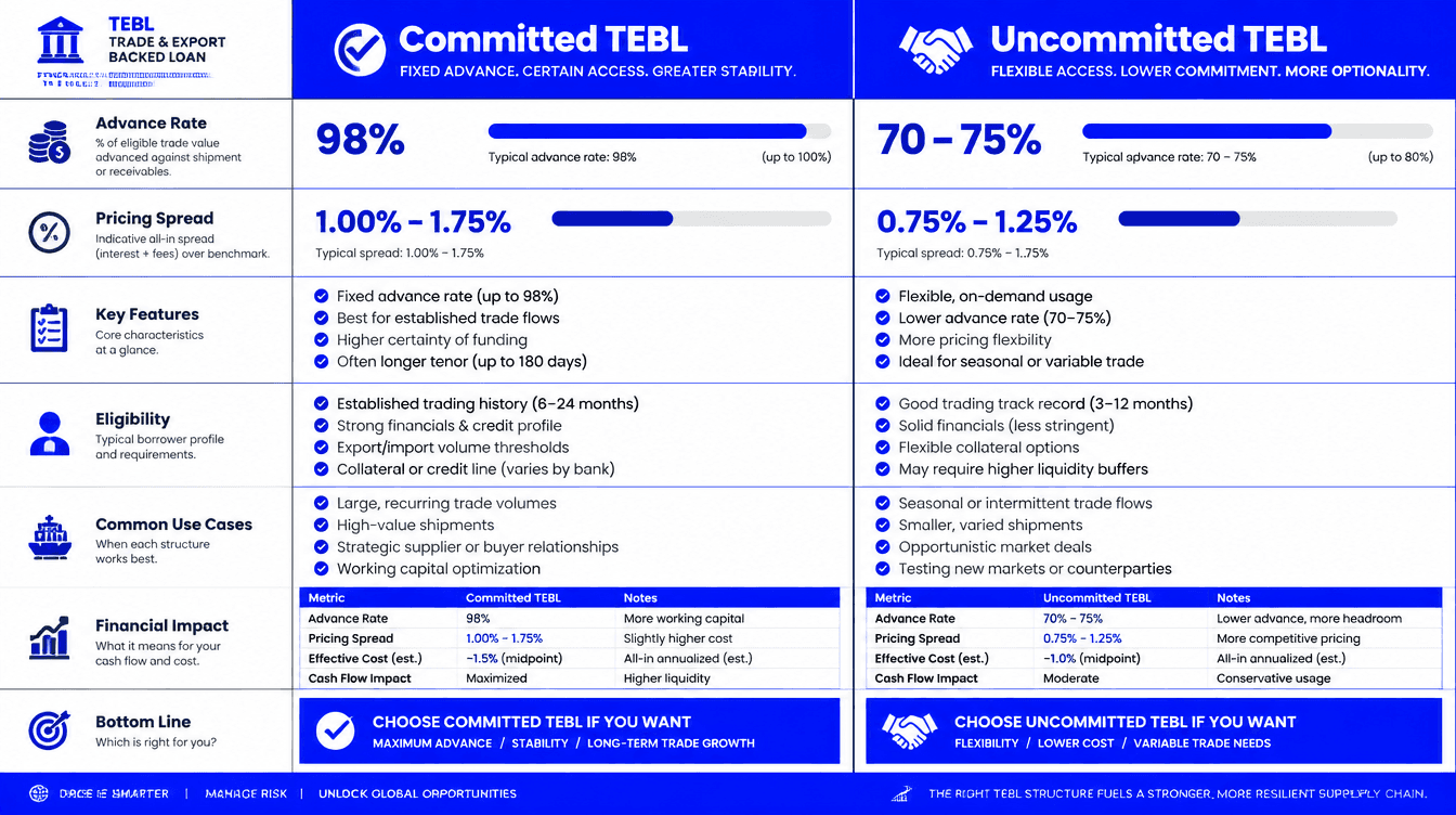 committed vs uncommitted tax equity bridge loan