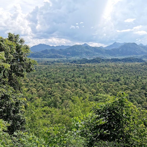 Kanchanaburi's amazing view from Hellfire Pass trail