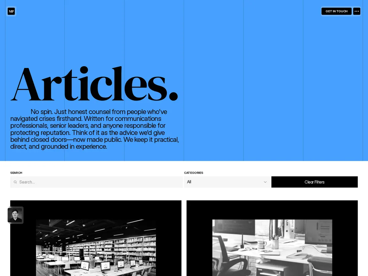 detail image 3 of the partners. framer website template