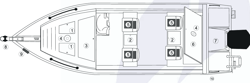 Planta da embarcação