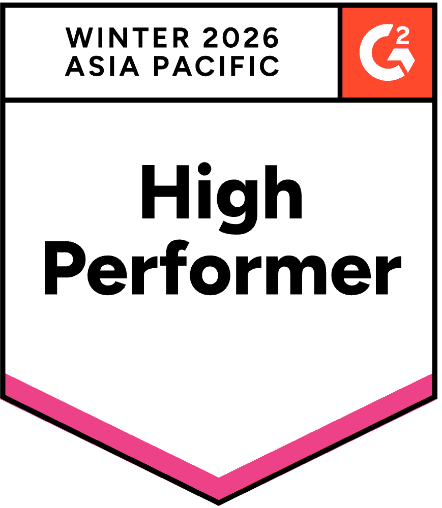 G2 High Performer Asia Pacific, Winter 2026