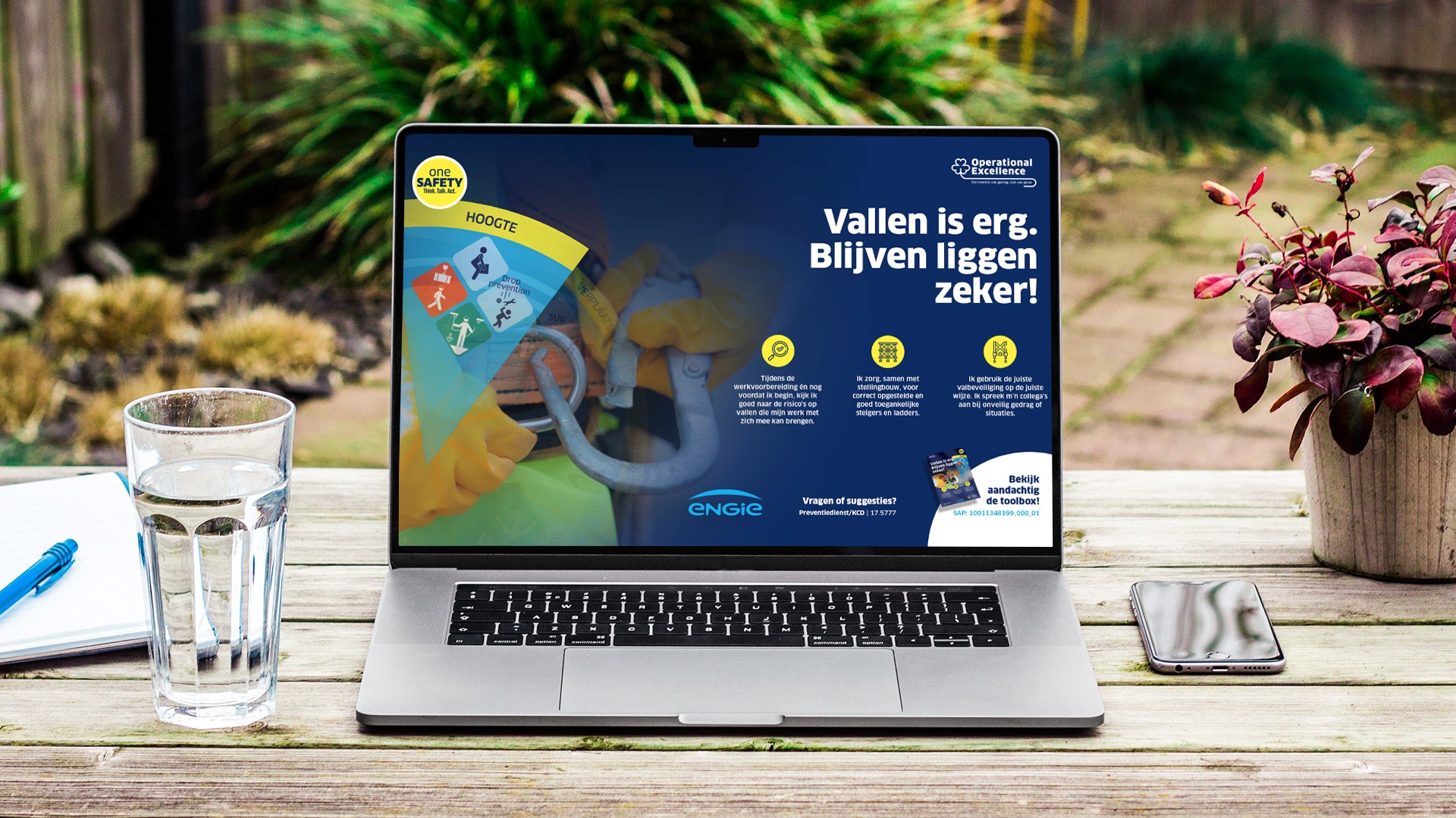 Image of the OpEx Safety Campaign for the Doel Nuclear Plant