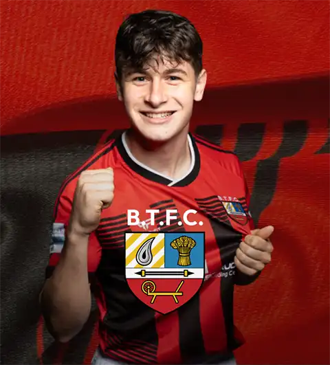 Banbridge Town football club website screenshot