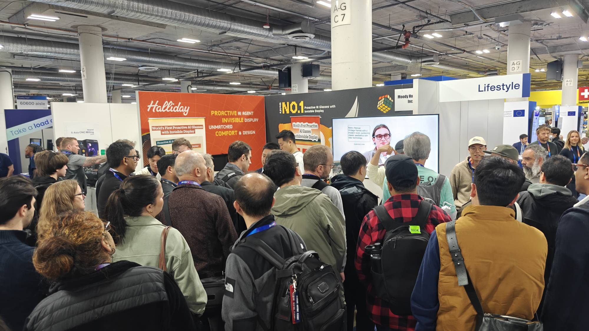 person wearing a rain coat in a foggy weather
