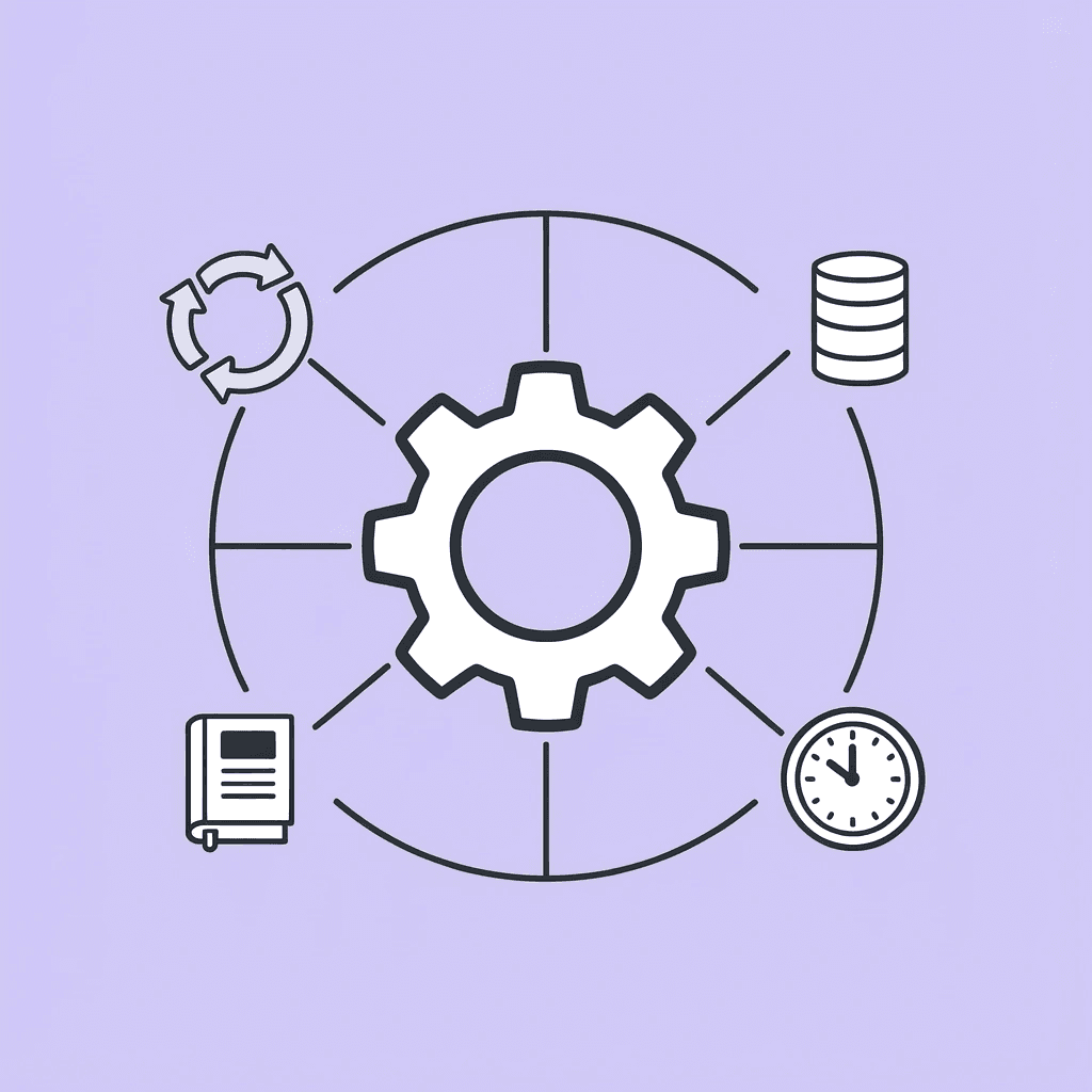  Central Coworker hub connected to multiple data sources and platforms