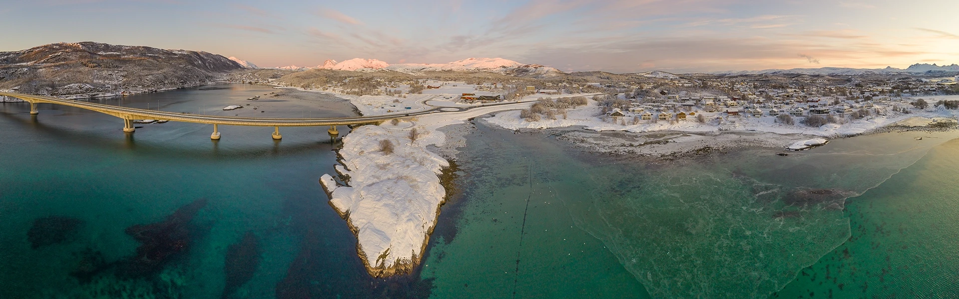Bilde av Oddholmen ved Oddan på Tverlandet utenfor Bodø.