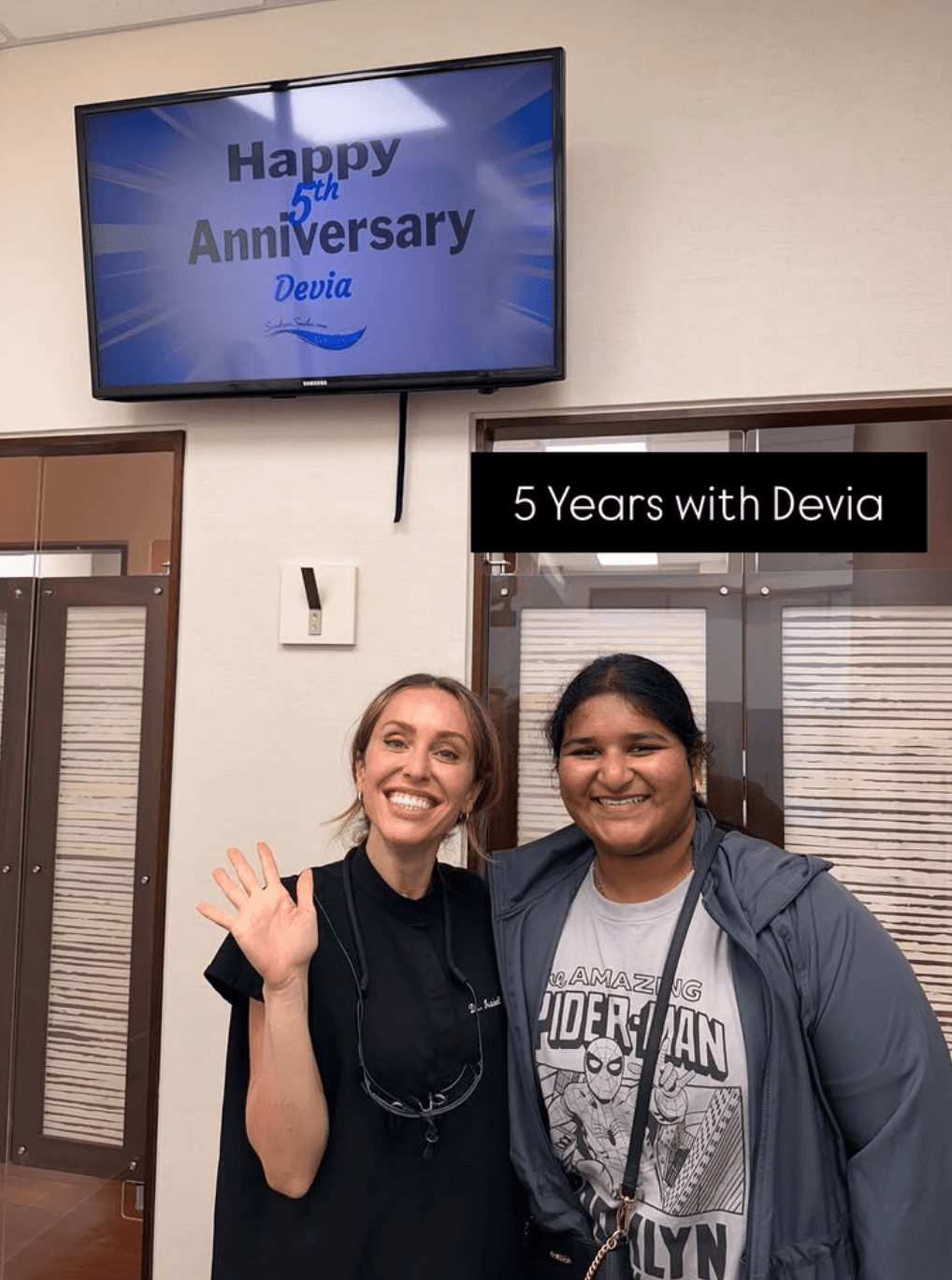 Girl Patient of over 5 years at ScarboroSmiles in Scarborough, ON | Best Dentist in Scarborough, ON.