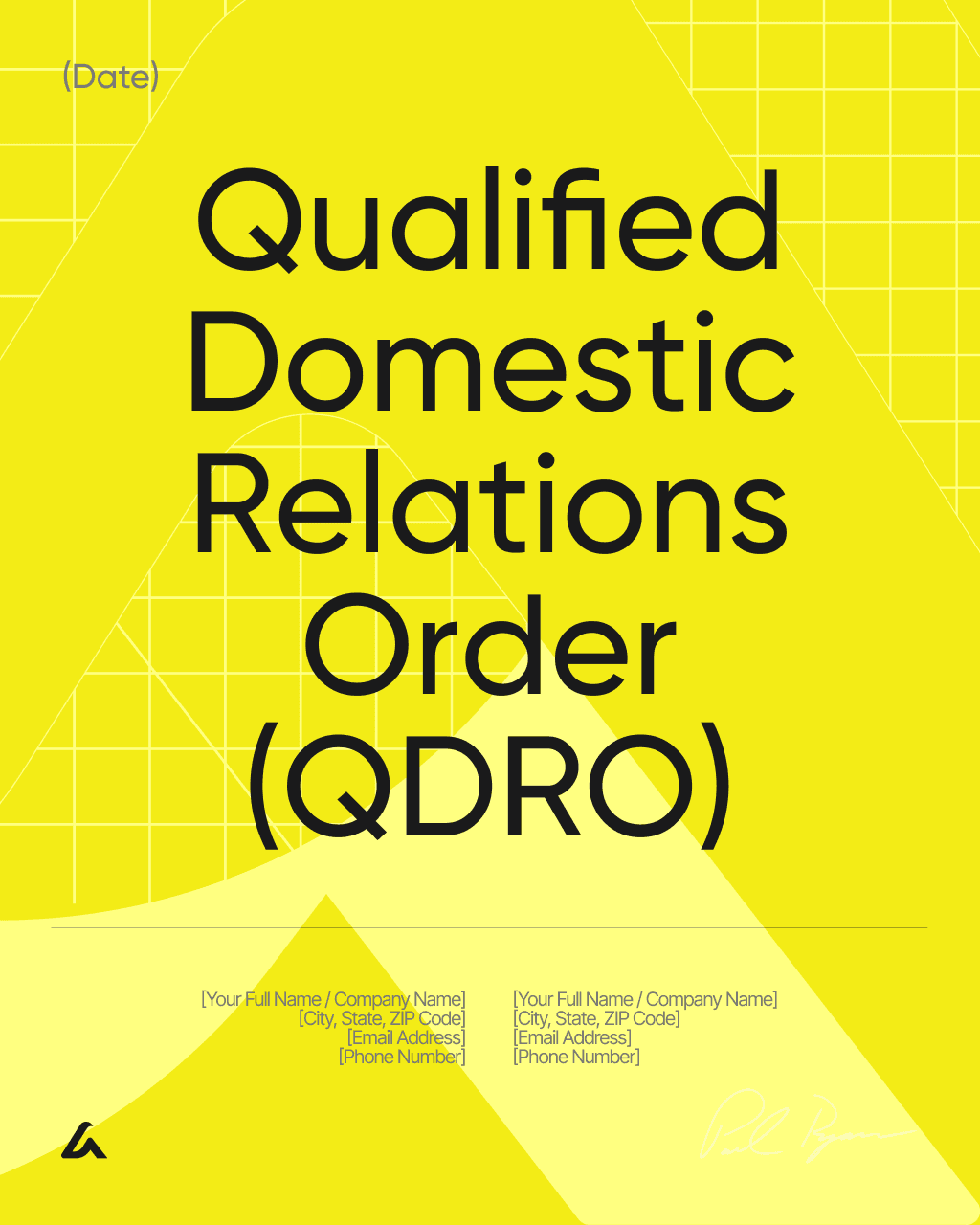 Qualified Domestic Relations Order (QDRO)
