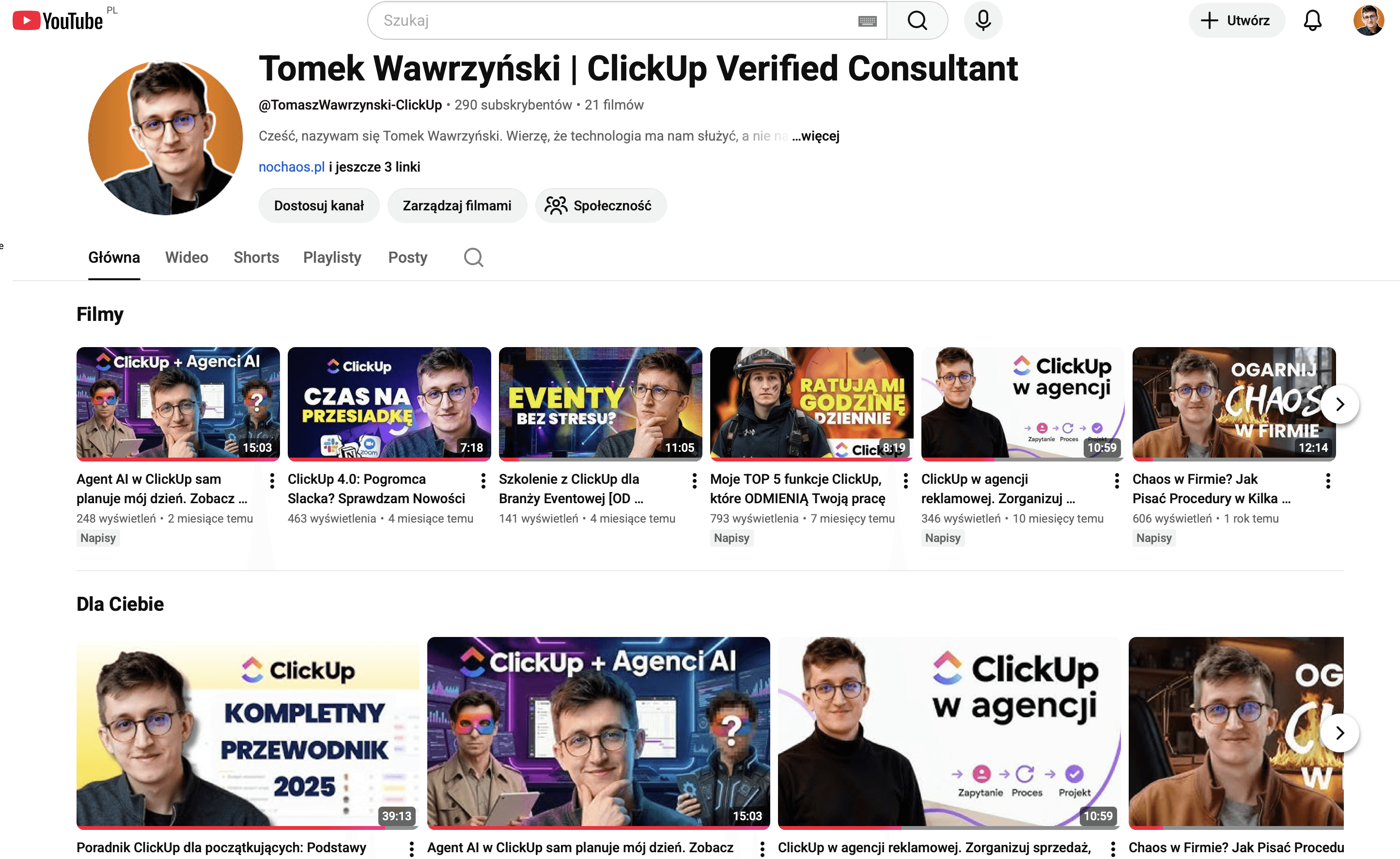 clickup poradniki
