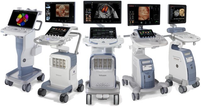 Equipos de ultrasonido de la marca Voluson