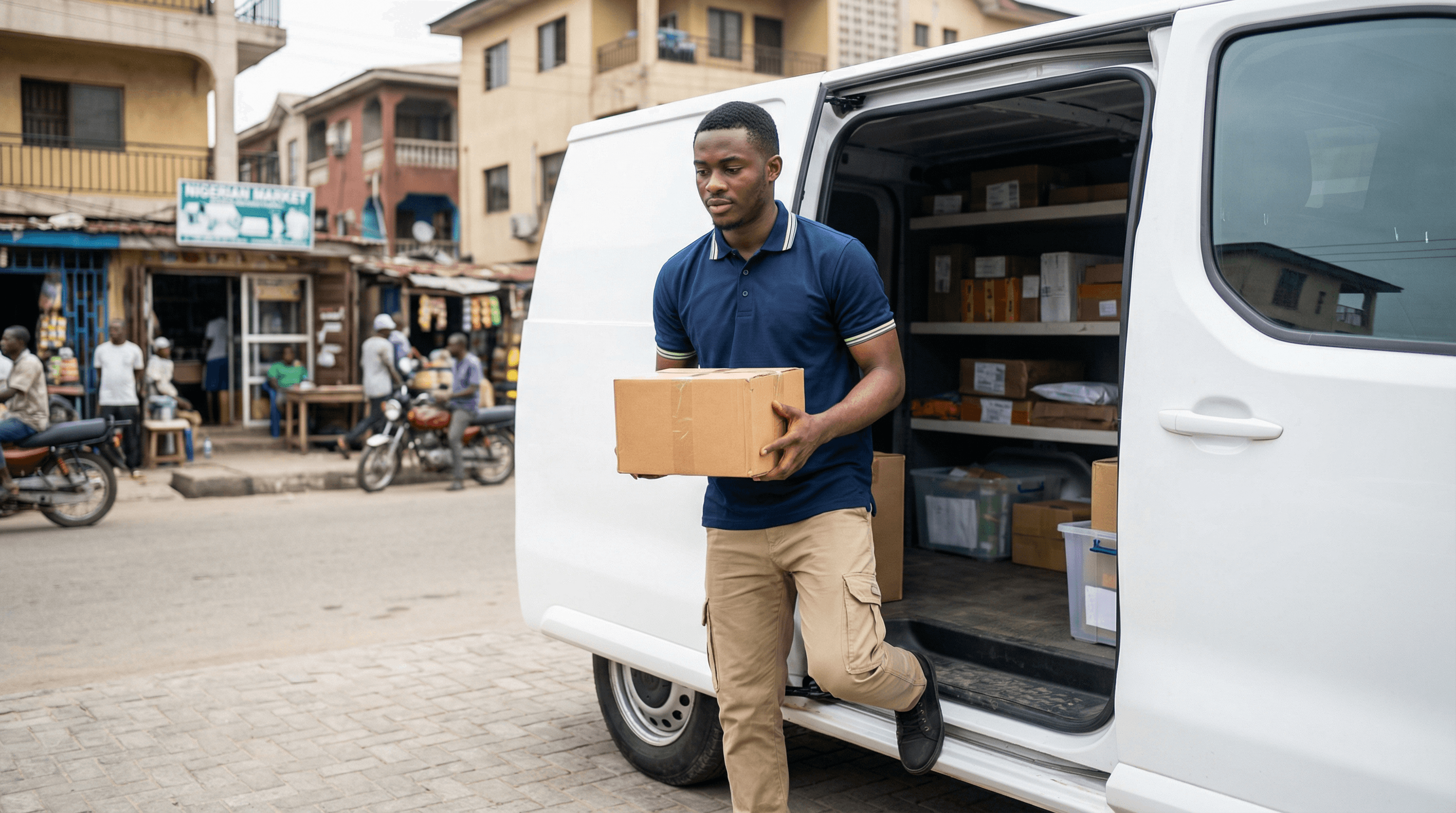 Professional Delivery Man