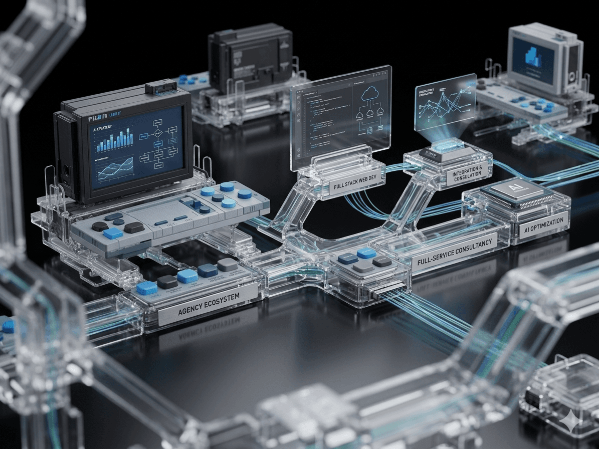 A smiling young man with crossed arms, wearing a plaid shirt and white t-shirt, poses against a dark background.