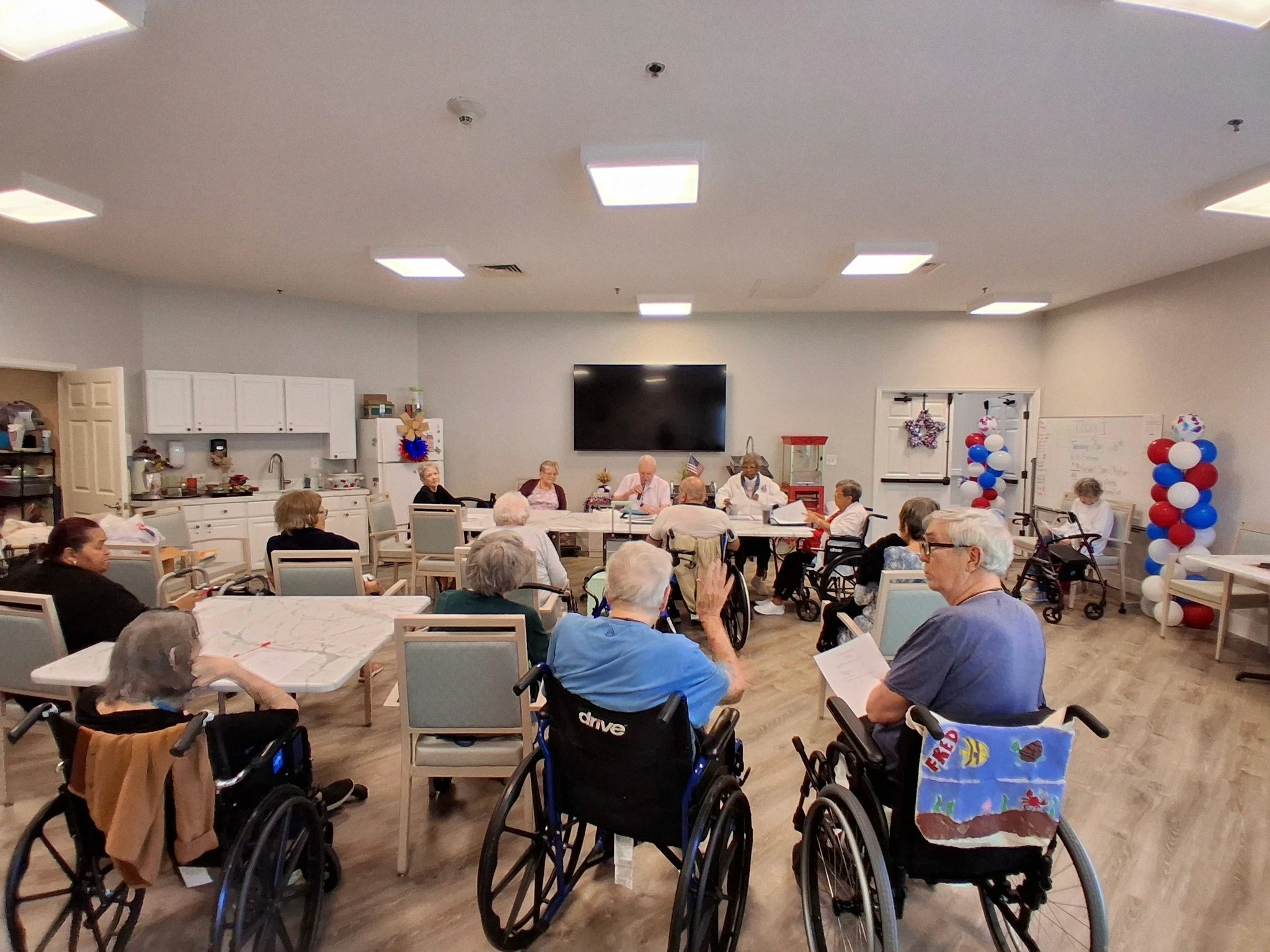 Occupational therapy session at Cima Senior Living