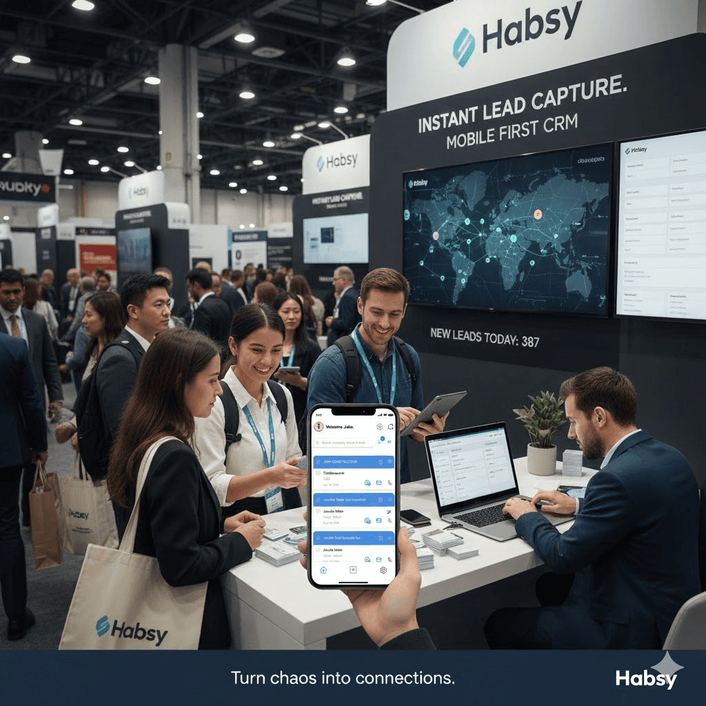 Habsy App Card Manager Digitial Lead Capture