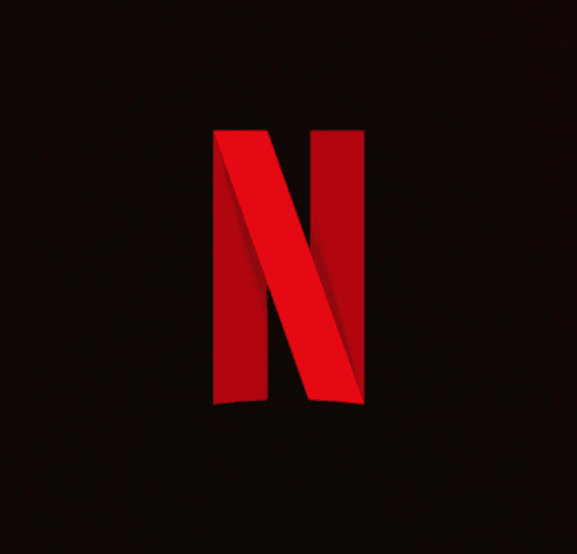 Foto da logo da Netflix