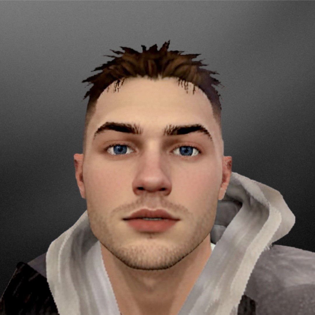 3D avatar of Agustin, founder of Aquila Design, next to a message about building websites for service-based businesses
