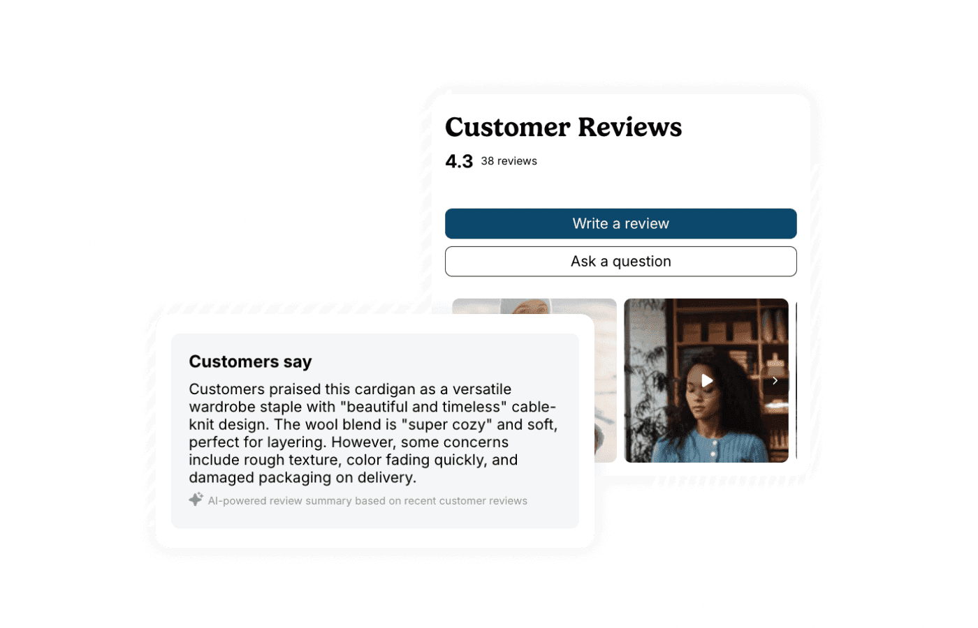 ai product review summary
