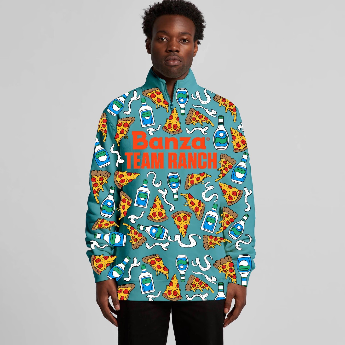 Banza Pizza Swag Mockup 