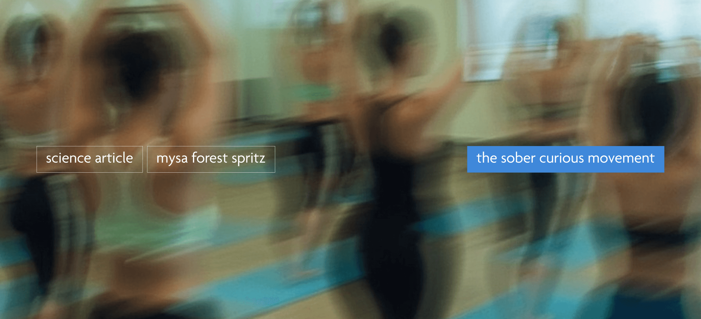 pilates group session slightly blurred the new sober curious trend