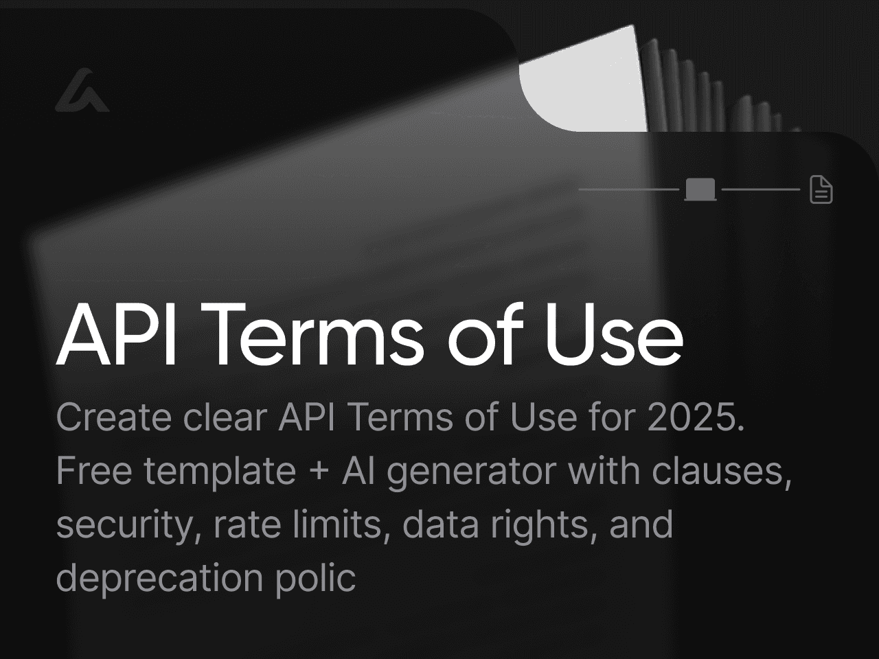 API Terms of Use