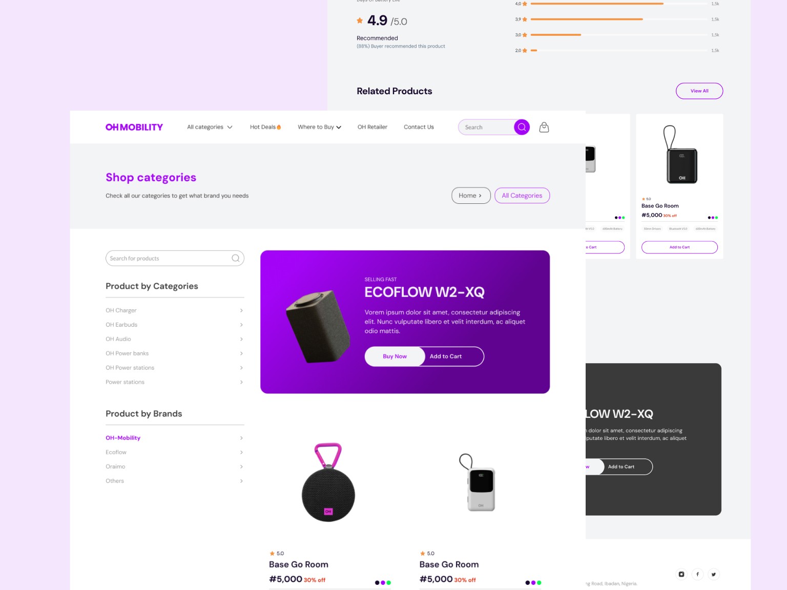 A mockup of a Macbook for the about us page of the hair salon website