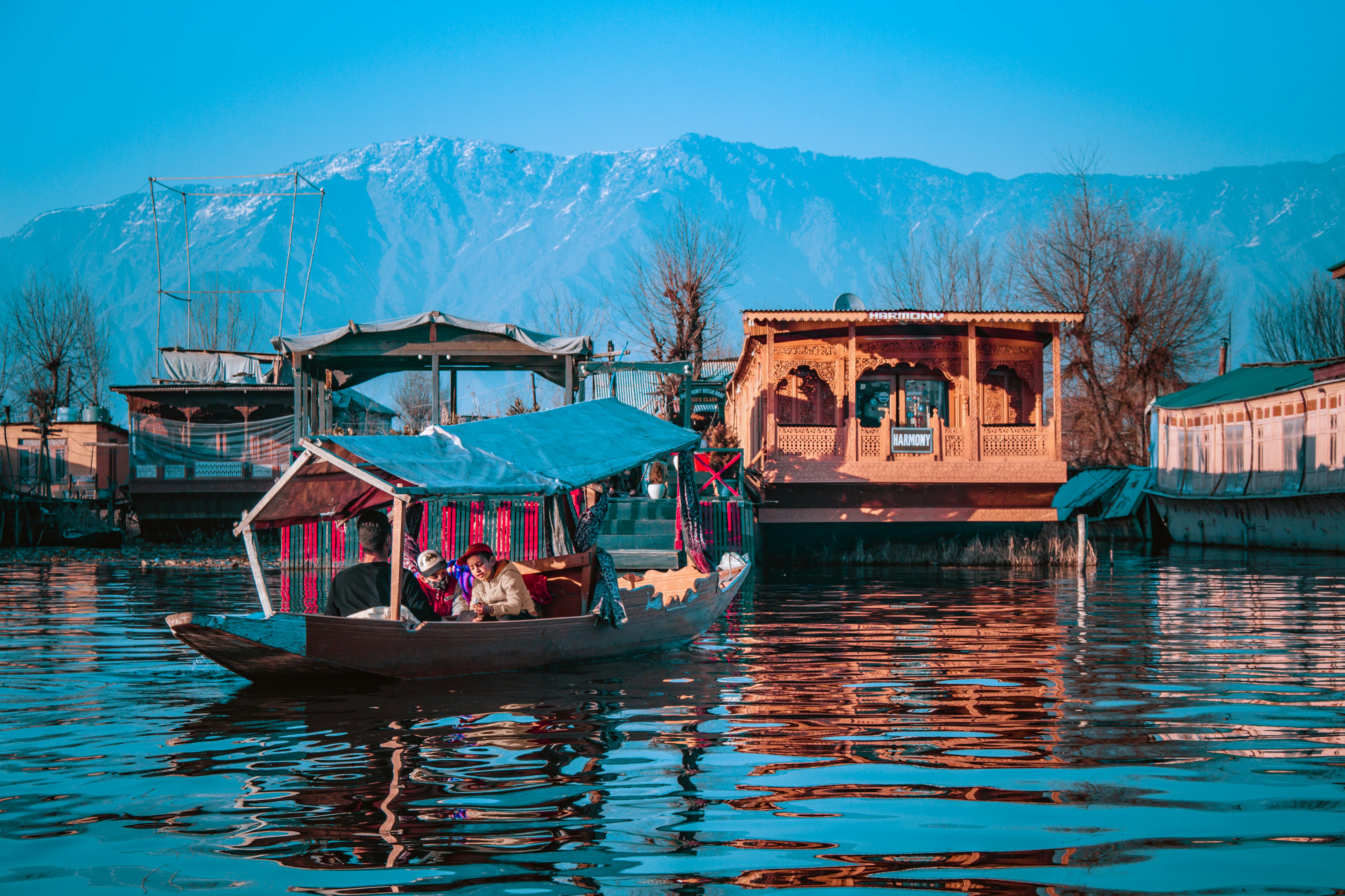 Dal Lake Srinagar houseboat Kashmir