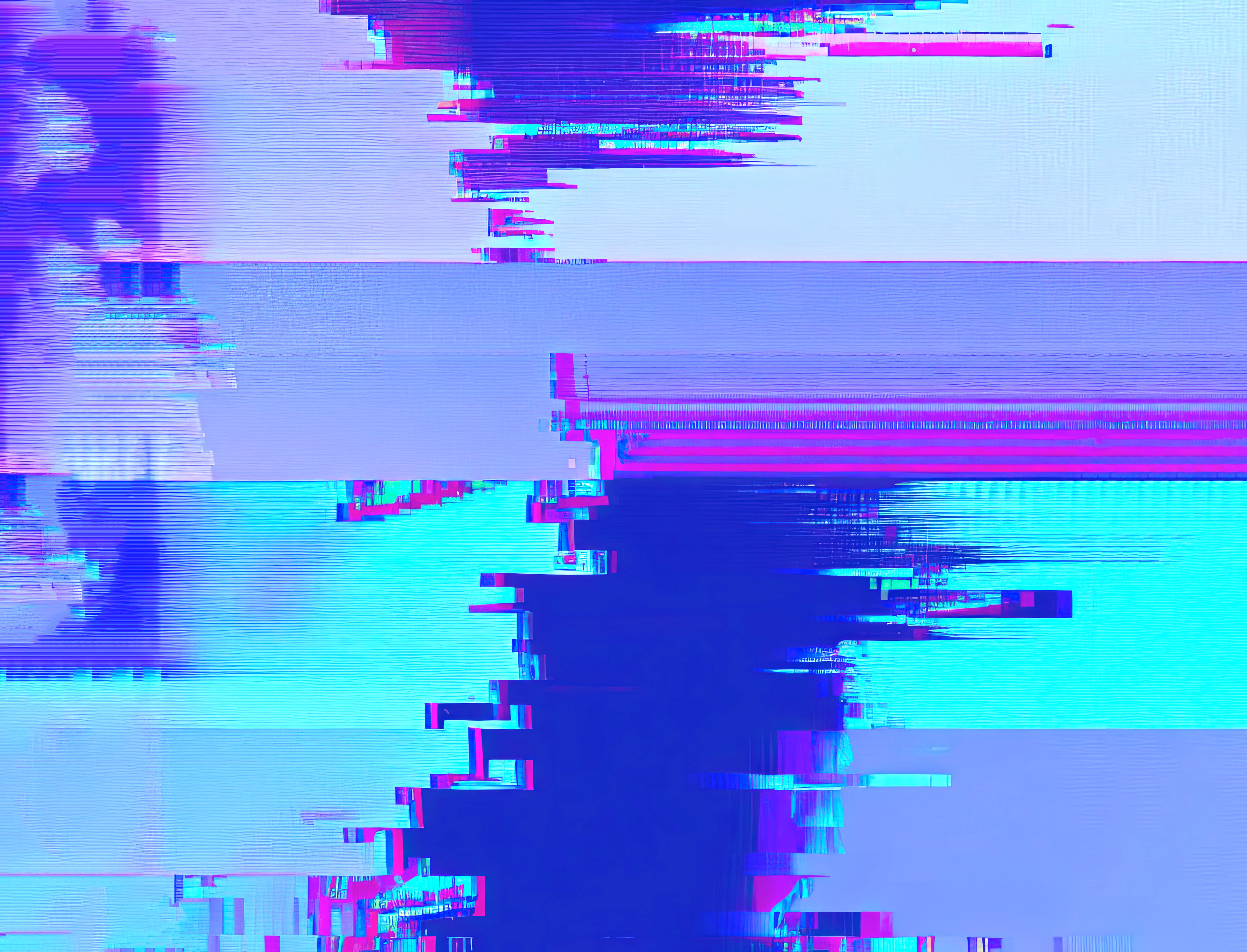 glitching screen