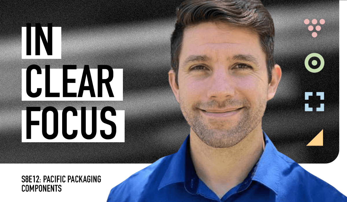 Podcast cover art for In Clear Focus episode Creating Sustainable DTC Packaging