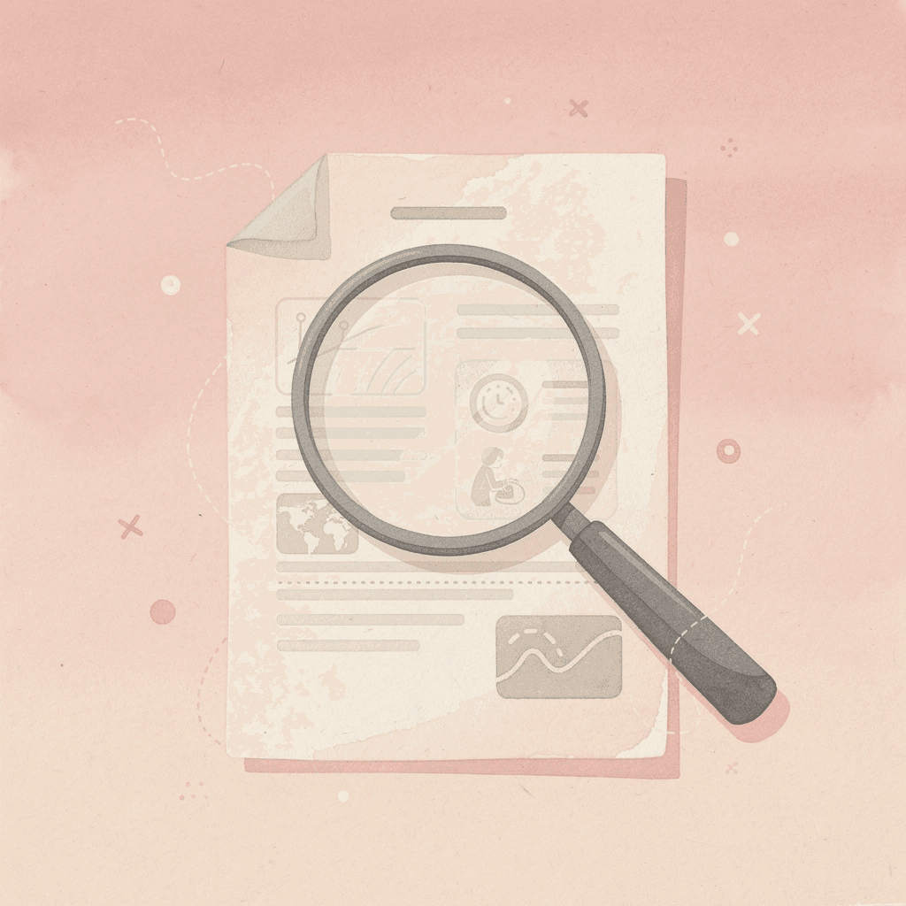 Magnifying glass examining language learning options