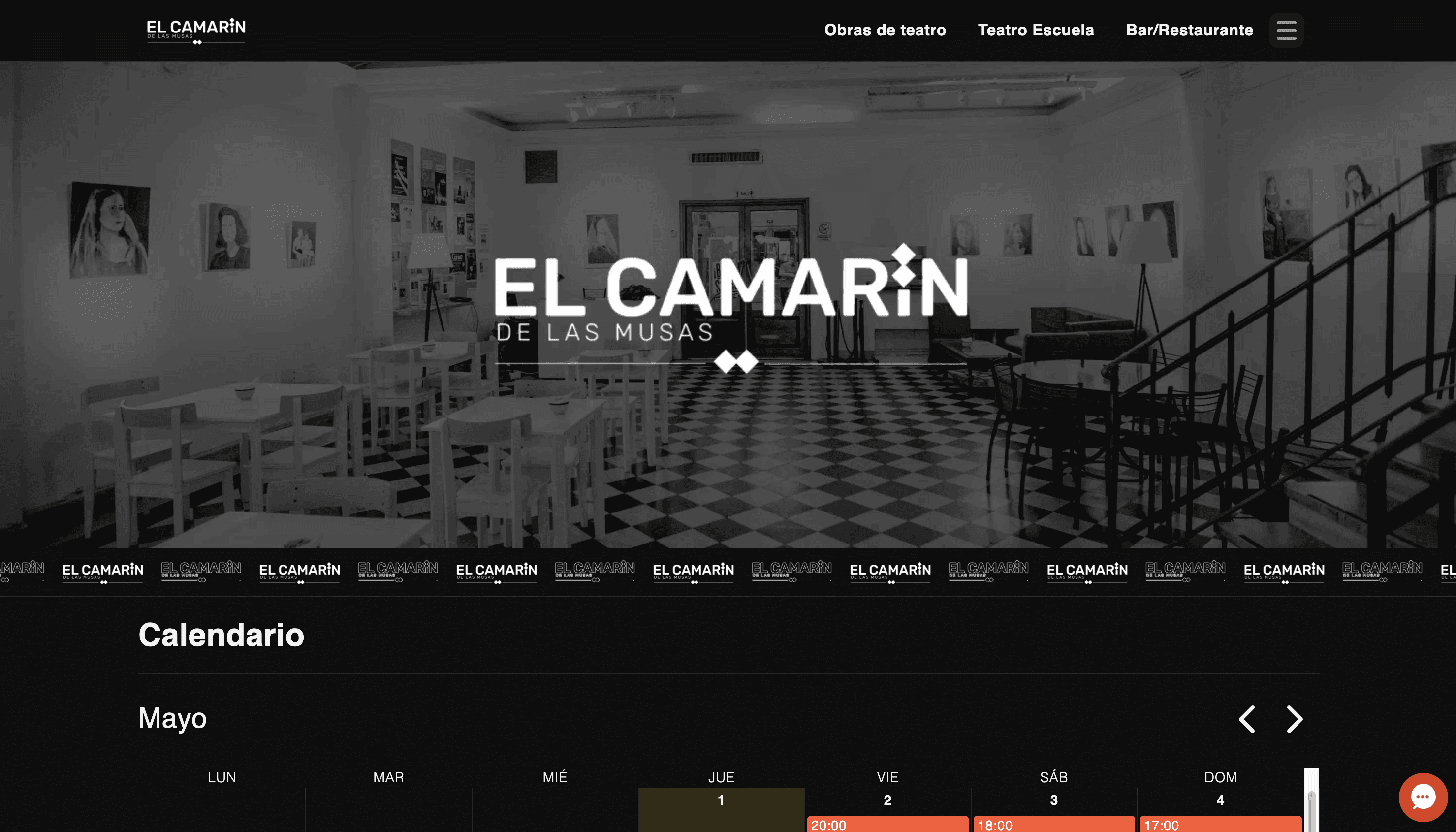 el camarin de las musas vendiendo sus entradas con Fanz