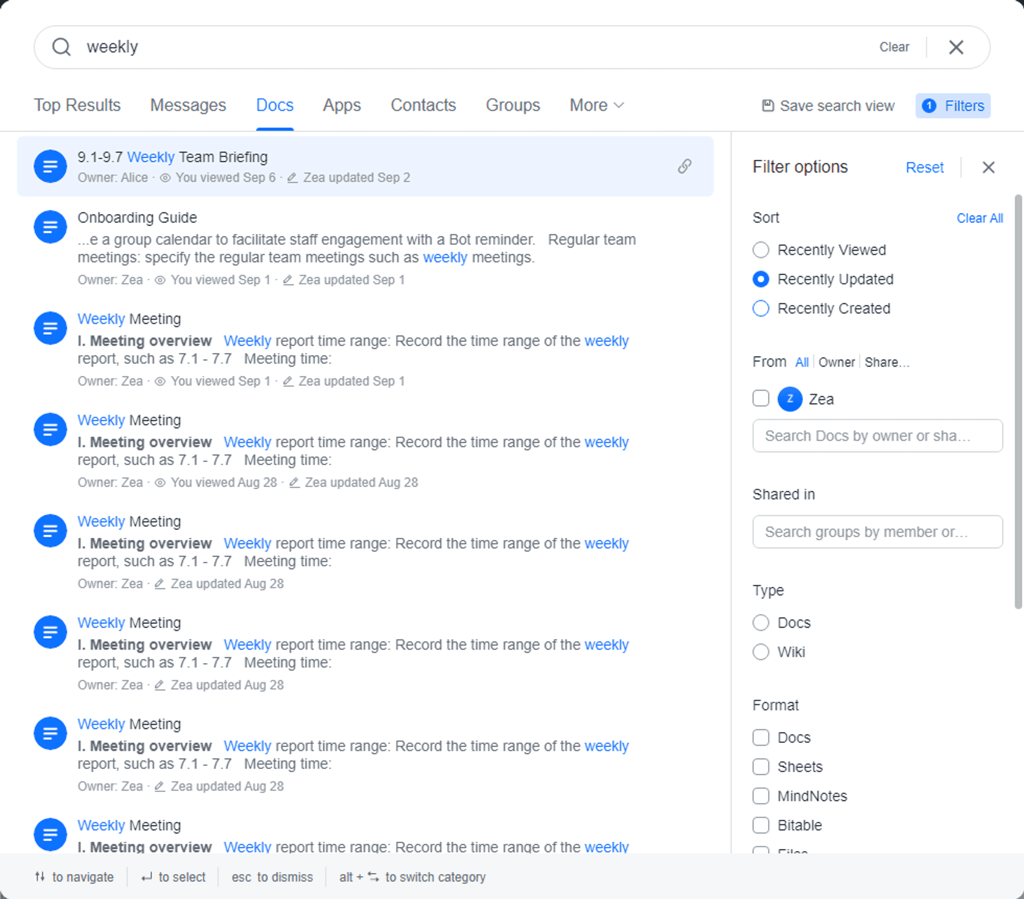 Choose enterprise search software with advanced filters for precise, relevant, and comprehensive search results, boosting productivity.