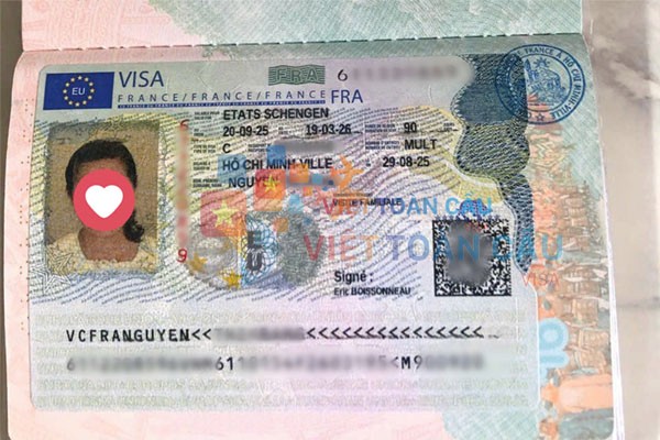 Khách hàng nhận visa Schengen thành công