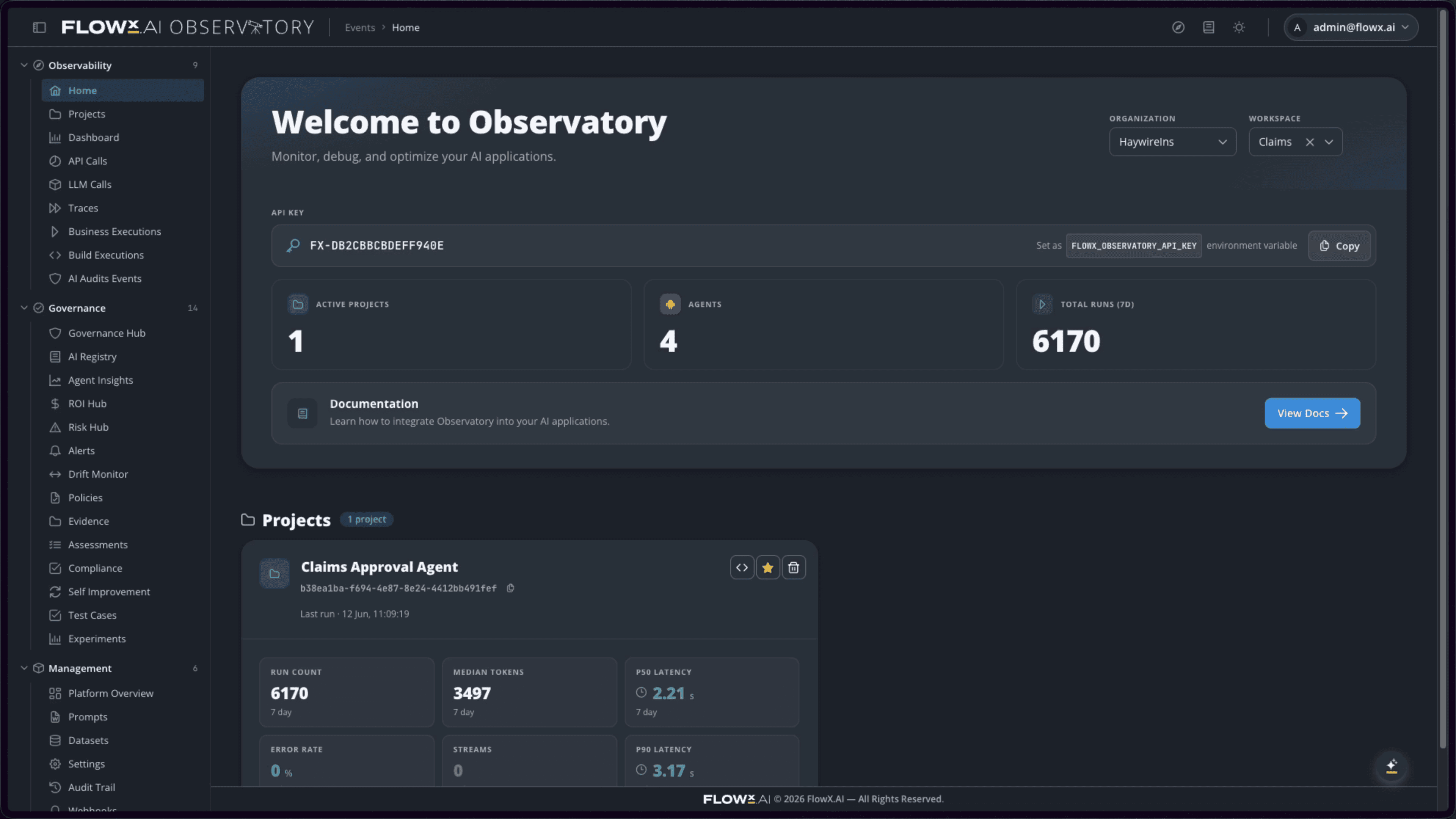 Governance Hub in FlowX.AI 6