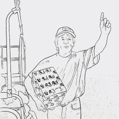 Portada de El problema de la informalidad laboral en Chile, estudio de IdeaPaís, mostrando una ilustración de una persona vendiendo helados en una micro.