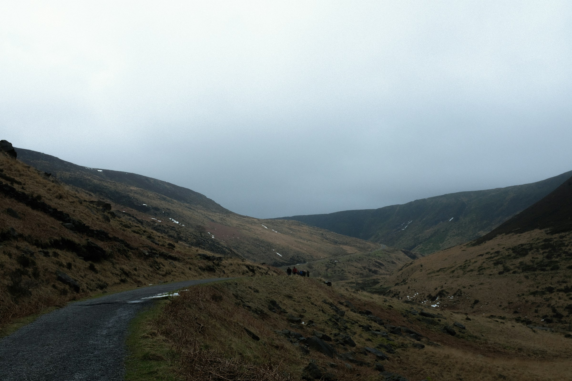A road running through the Hope Valley