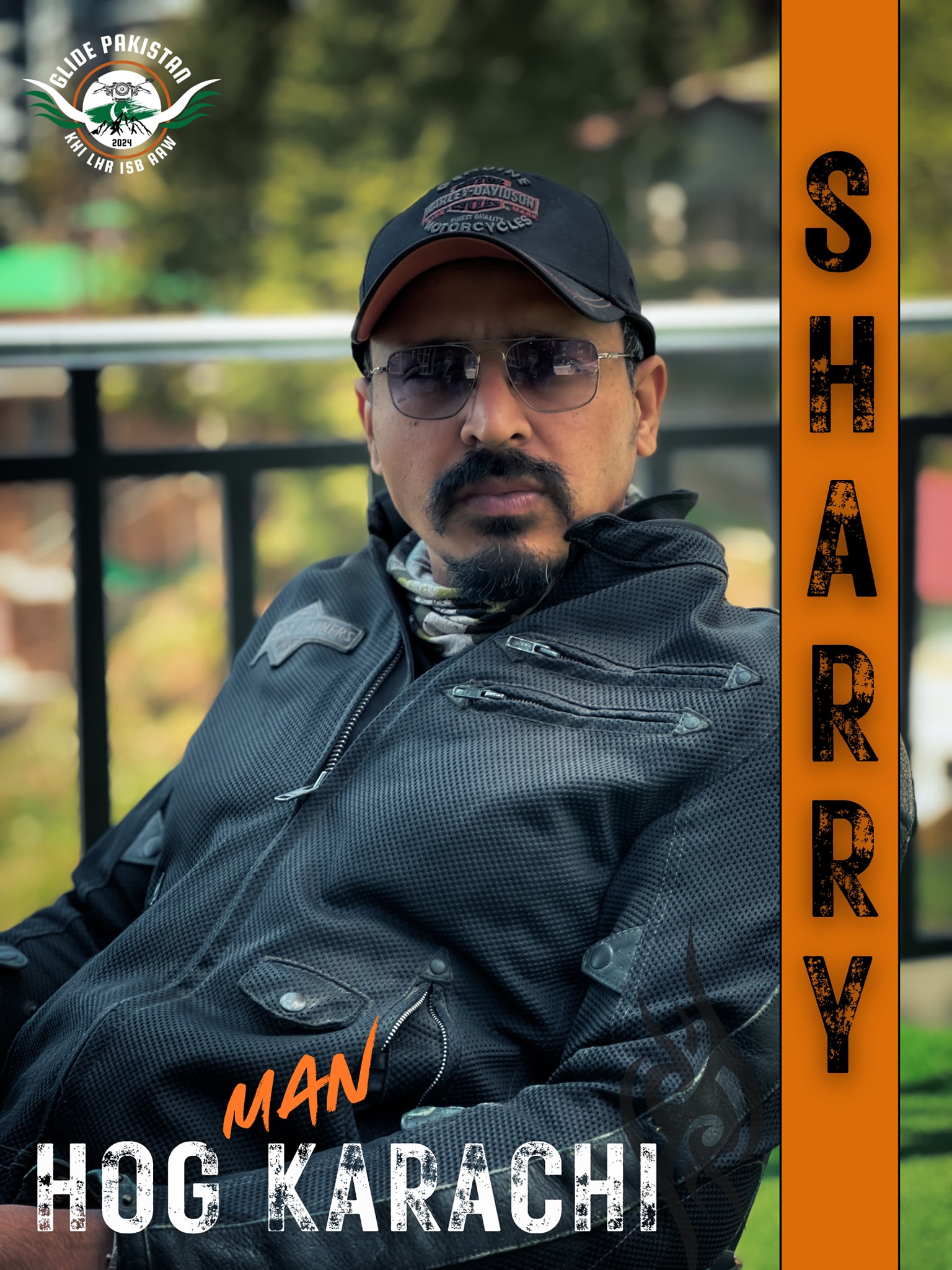 a man smiling for the camera