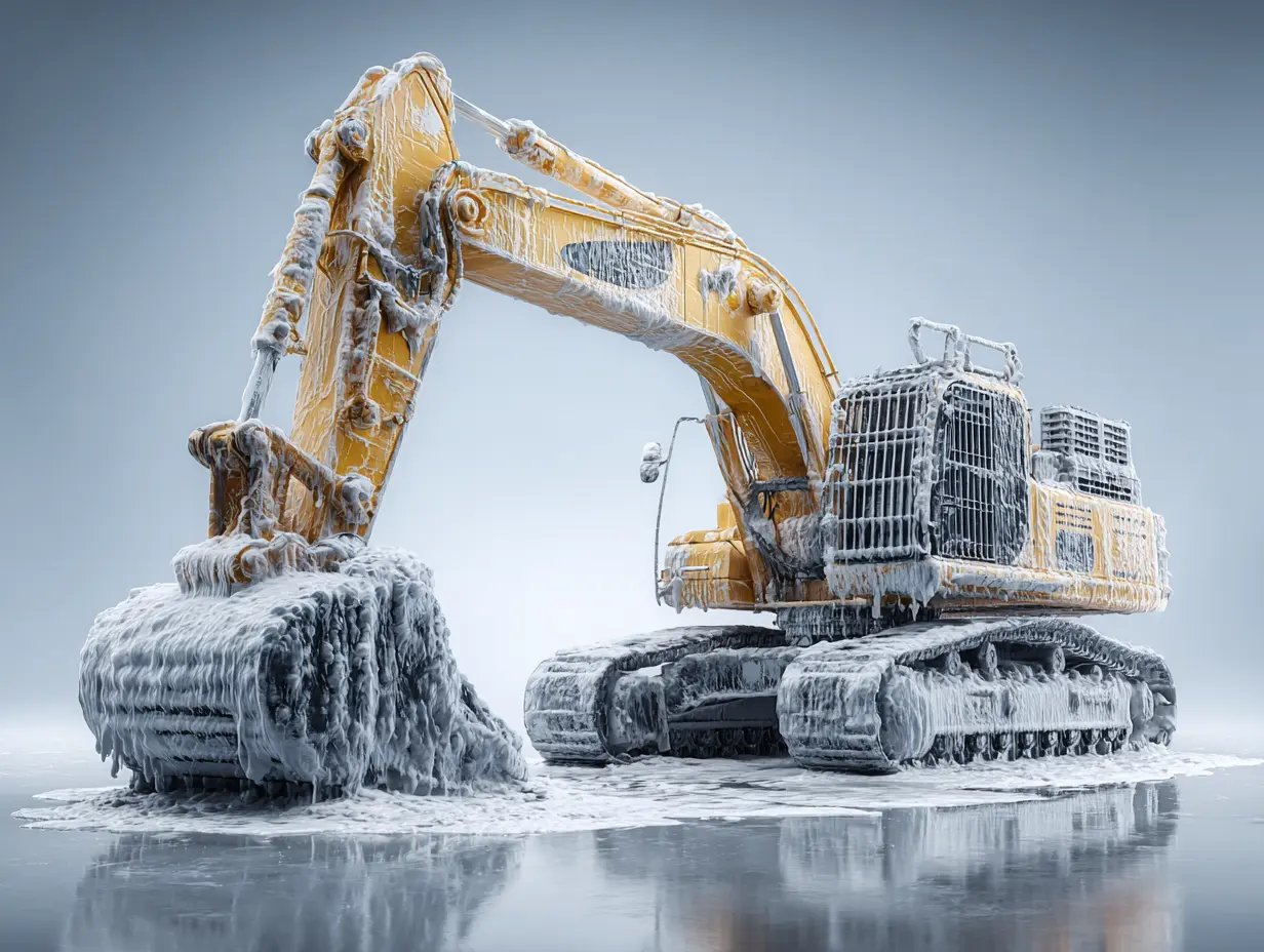 Czyszczenie maszyn budowlanych i sprzętu ciężkiego - chemia ORAPI