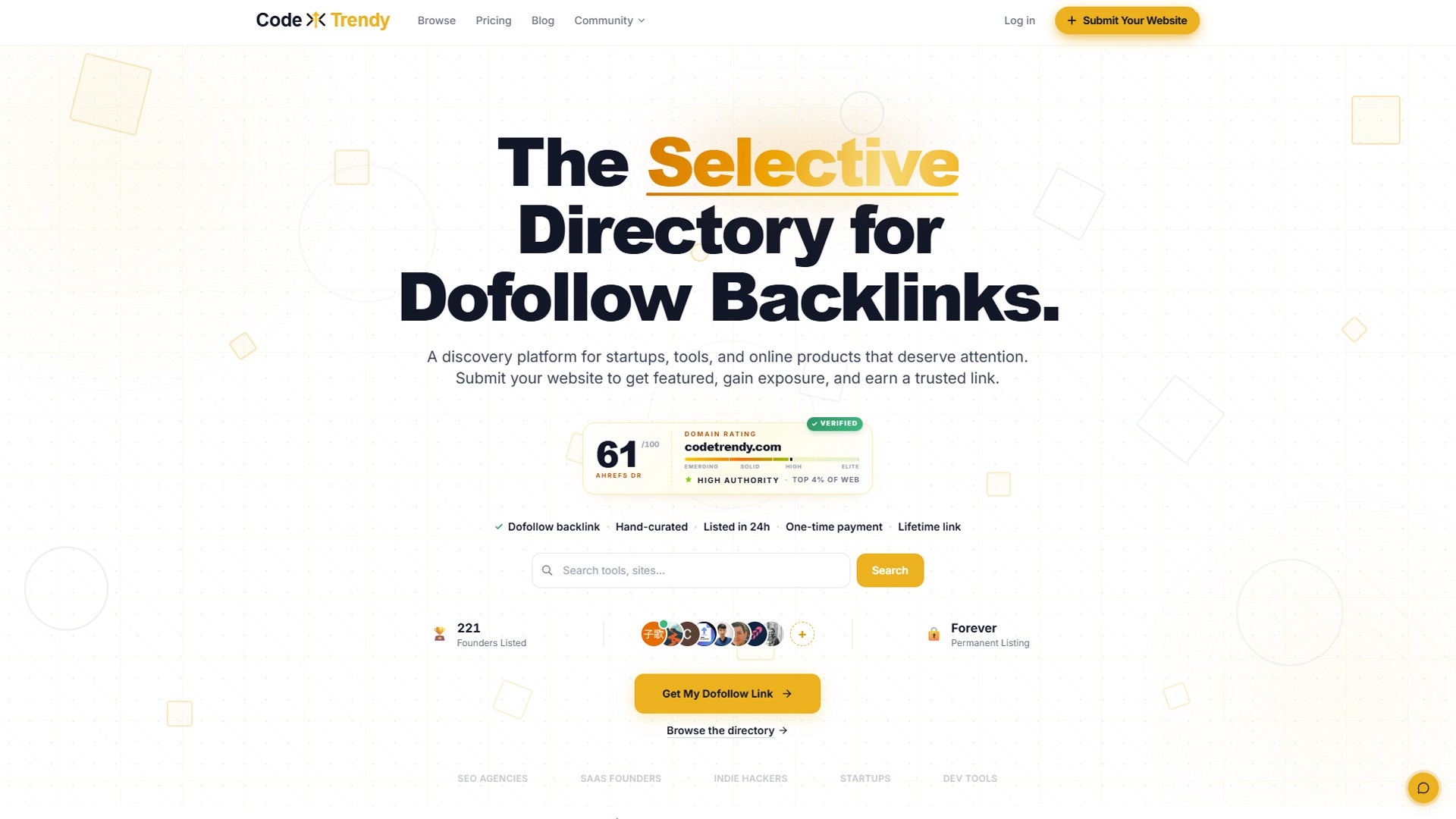 code trendy directory