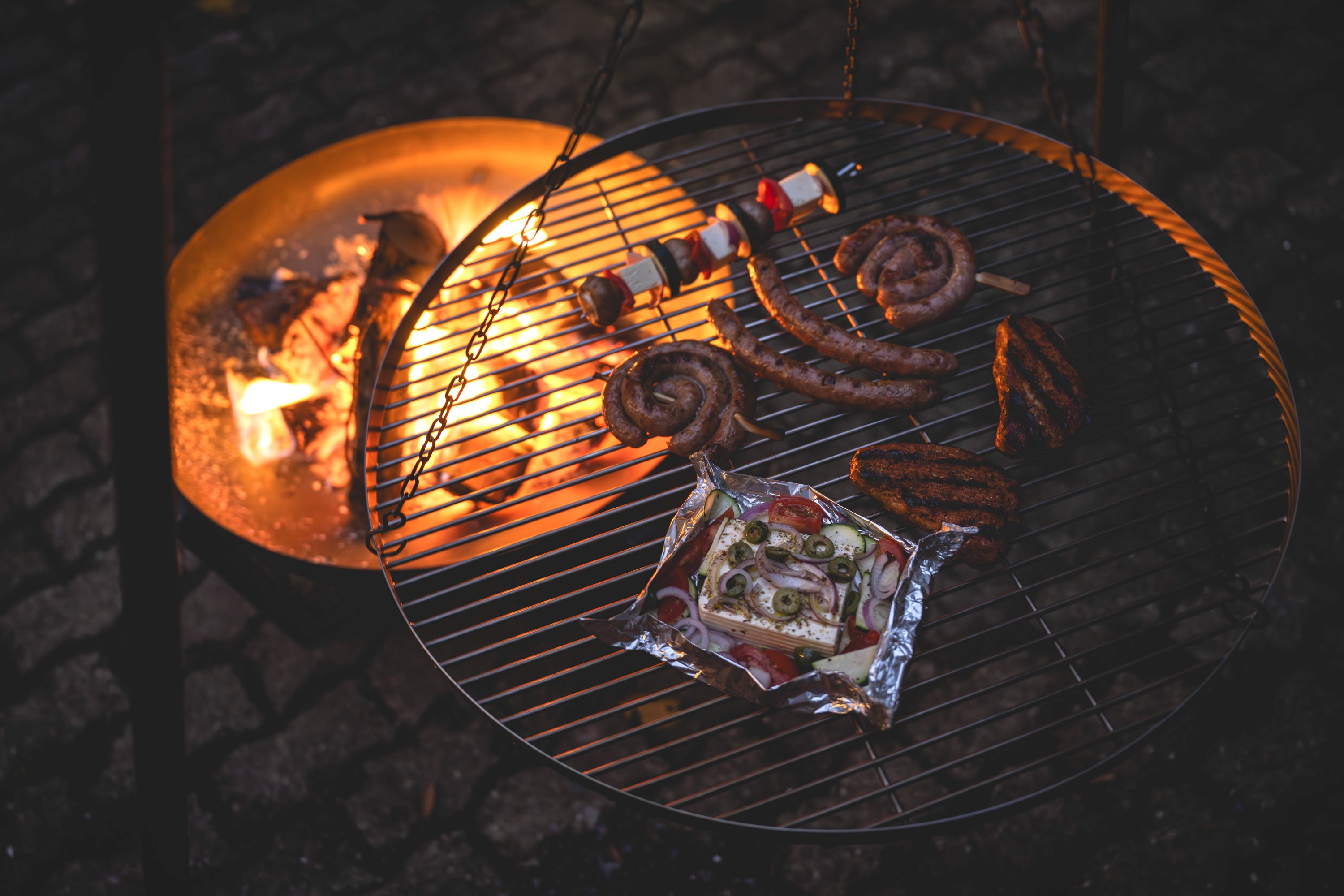 Grillen im Außenbereich
