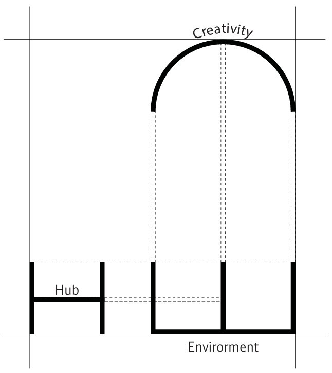 Working in office desk