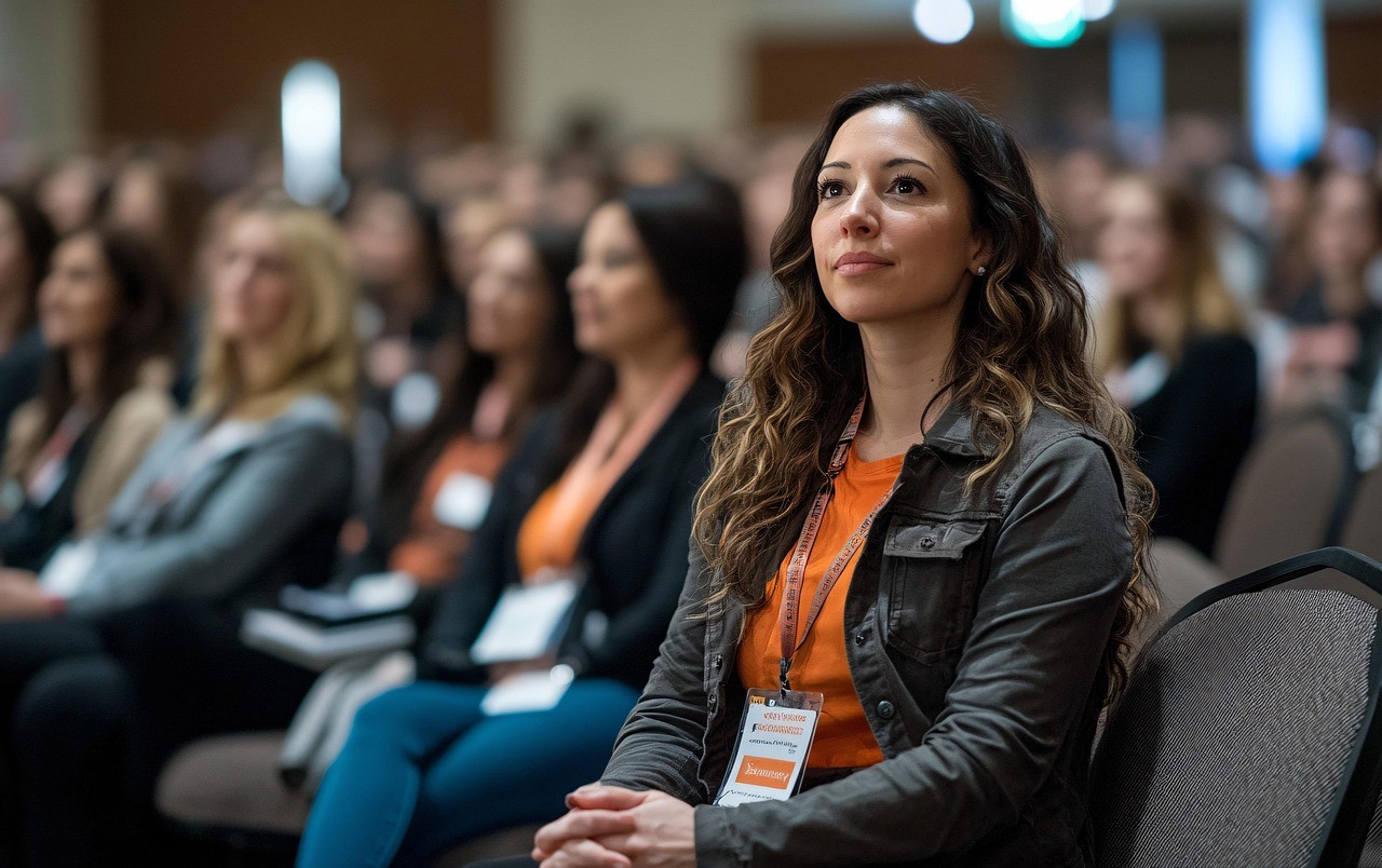 Attending a conference