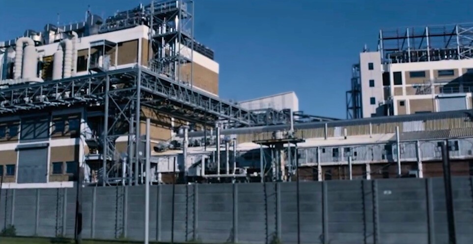 time lapse photography of square containers at night