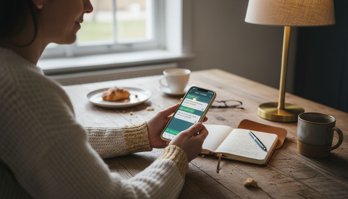 AI companion WhatsApp home
