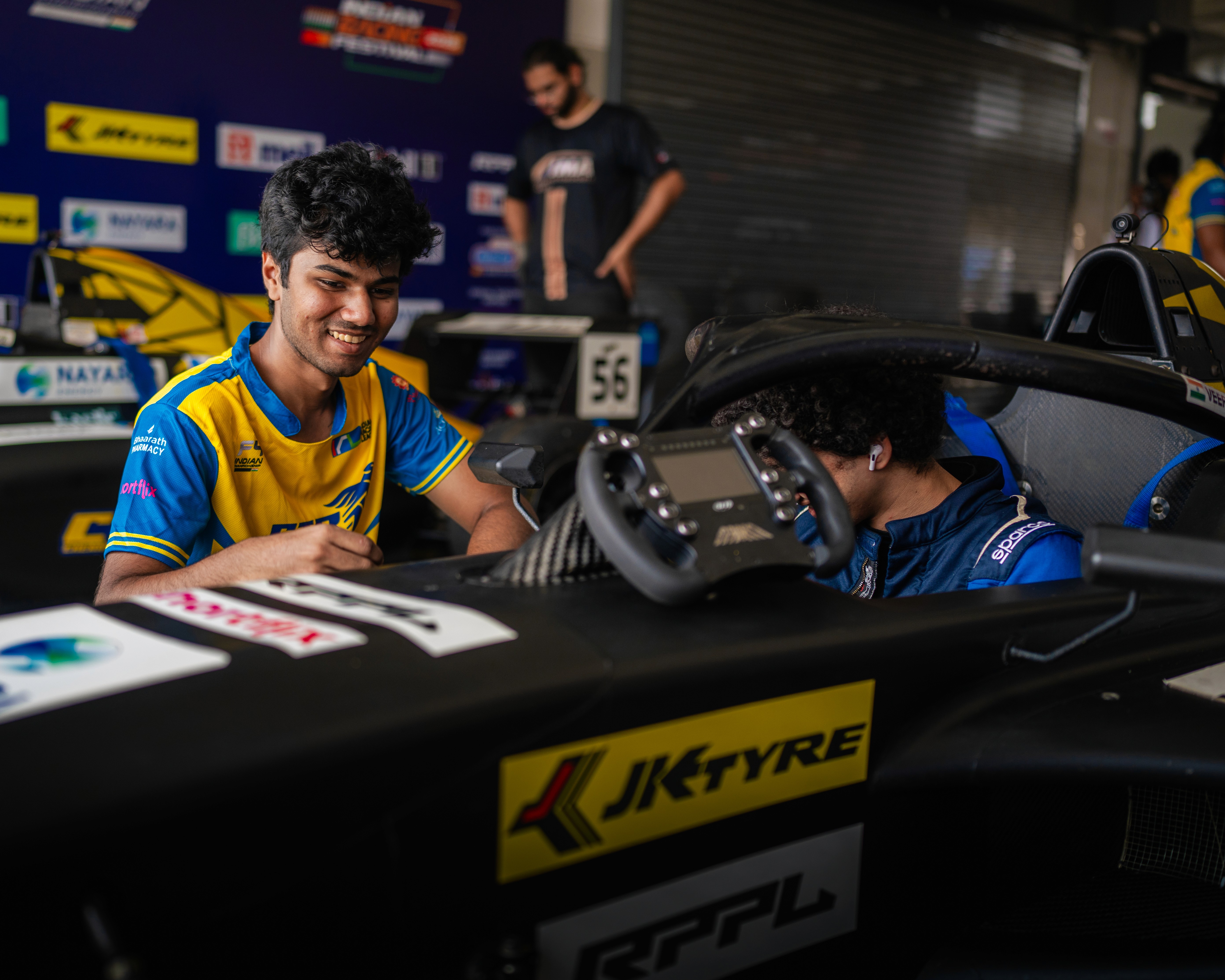 A person riding a dirt bike on a dirt road
